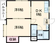 ファーストインプライムハウス Ⅰの間取り画像