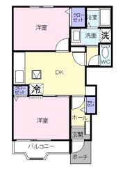 カーサ・Bの間取り画像