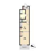 HF仙台五橋レジデンスの間取り画像