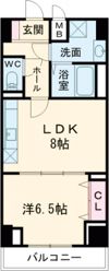 ココ クレメント 2の間取り画像