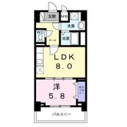 ココ クレメント 2の間取り画像