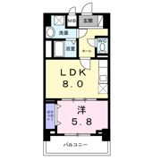 ココ クレメント 2の間取り画像