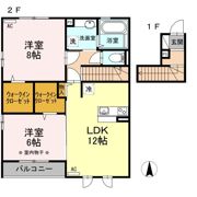 タイニーベル Bの間取り画像
