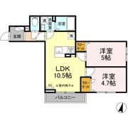 Garden大黒屋の間取り画像