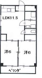 岡村ビルの間取り画像