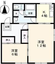 コスモタウン C棟の間取り画像