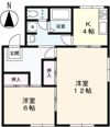 コスモタウン C棟の間取り画像