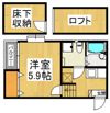 コンフォートベネフィス高宮9の間取り画像