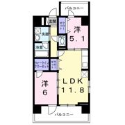 ザ・レジデンス水戸桜川の間取り画像