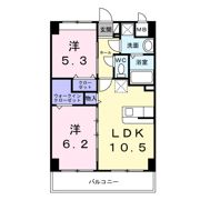 ビッグイースト ツーの間取り画像