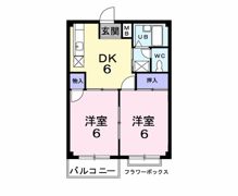 エルディム中原の間取り画像