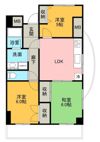 ロイヤルフラット壱番館の間取り画像