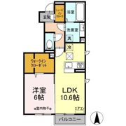 ペアージュ Ⅱの間取り画像