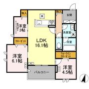 敬正会御門ホームズの間取り画像