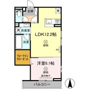 campanella上大須賀の間取り画像