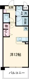 フランディルりんくうの間取り画像