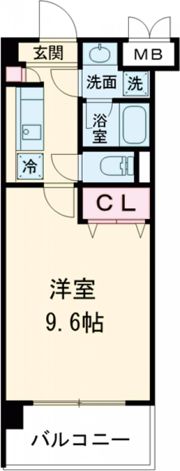 りんくうアドミラブルの間取り画像