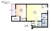 フジパレス吹屋町WESTの間取り画像