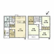 有松幕山戸建の間取り画像