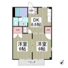 グリーンハイツAの間取り画像