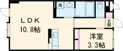 Major光の森駅前の間取り画像