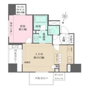 BELISTA品川戸越公園の間取り画像