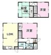 大網白里市柳橋戸建の間取り画像