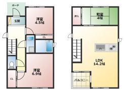 港町6－98－2KODATEXⅠの間取り画像