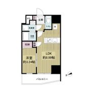 ArtizA西長堀の間取り画像