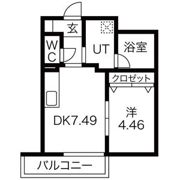 あさひレジデンス表町の間取り画像