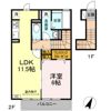 プレミールすみれの間取り画像