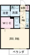パレス茂原Ⅲの間取り画像
