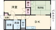 コスモハイツの間取り画像