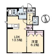 ヴィア ラッテア A棟の間取り画像