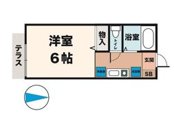 キャンパス本多聞の間取り画像