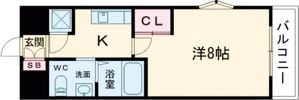 ディナスティ東大阪センターフィールドの間取り画像