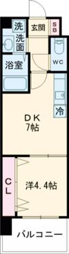 アルティザ小倉の間取り画像