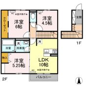 アクアヴィーテⅡの間取り画像