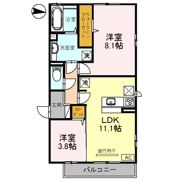 Grand Reflet A棟の間取り画像
