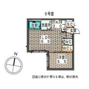 Elle Cube学園前(エルキューブ学園前)の間取り画像