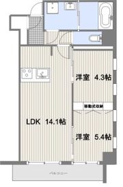 ABACUS KANDAの間取り画像