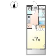サラージュの間取り画像