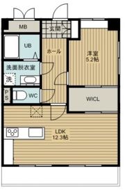 ファミール光町の間取り画像