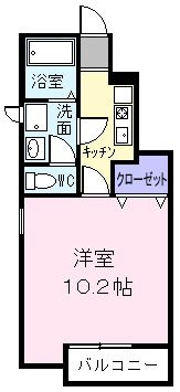 ダイトー南田園Bの間取り画像