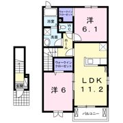 ブリーズⅡの間取り画像