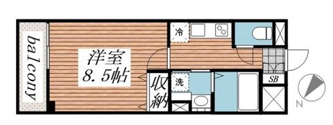 DOビル千葉寺の間取り画像