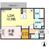 D-ROOM西長瀬の間取り画像