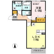 リヤンAJⅡの間取り画像