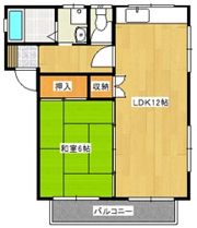 メゾン北原の間取り画像