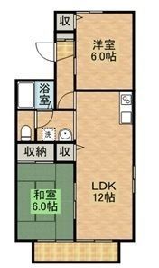 セジュールAYAの間取り画像